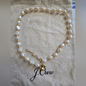 J. Crew Freshwater pearl choker